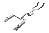 Manta | Twin 2.5″ Full Exhaust System with Extractors Muffler | FPV GT GT-P Force 8 5.4L V8 Sedan 2005–2008