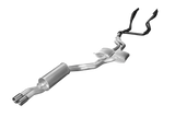 Manta | Dual 2.5″ Full Exhaust System with Extractors Muffler | Holden Commodore VP VR VS 5.0L V8 Manual IRS Sedan 1991–1997