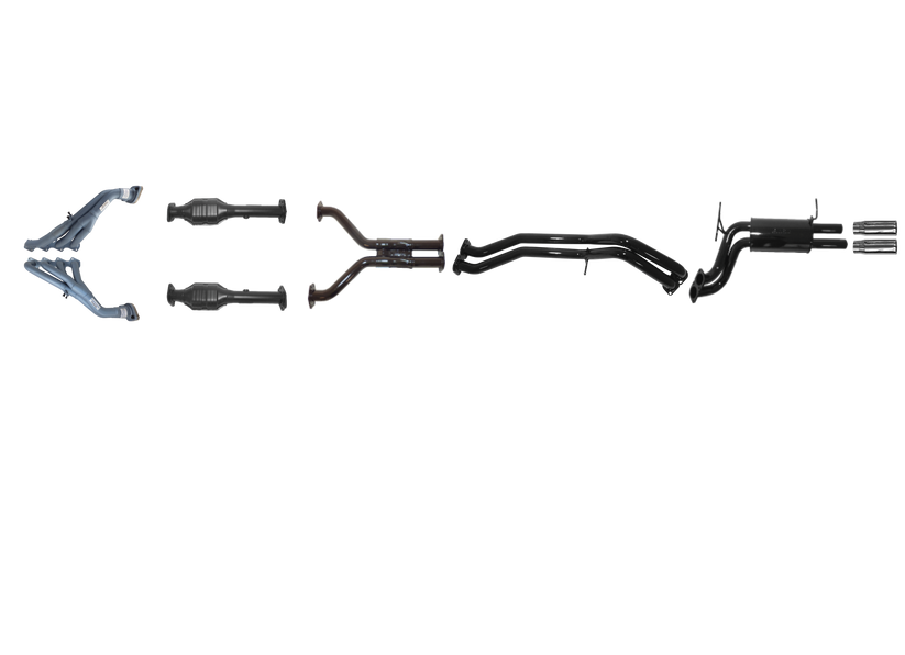 Pacemaker Full Exhaust with Tri-Y Headers for Ford Falcon BA BF XR8 GT 5.4L V8 2002–2008 - PP4018-02
