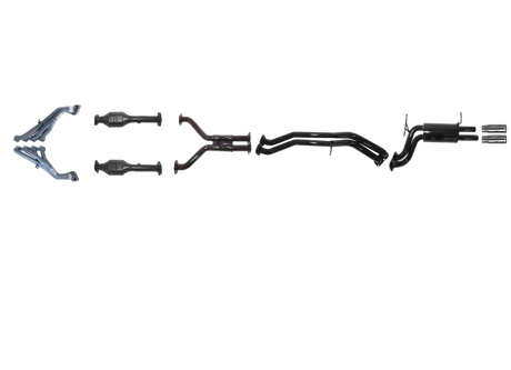 Pacemaker Full Exhaust with Tri-Y Headers for Ford Falcon BA BF XR8 GT 5.4L V8 2002–2008 - PP4018-02
