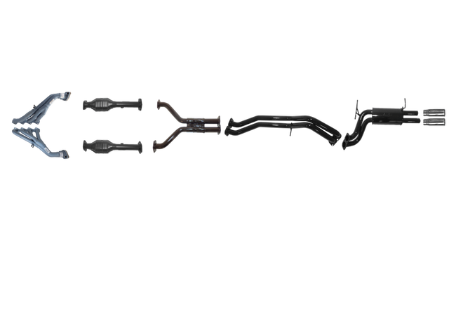 Pacemaker Full Exhaust with Tri-Y Headers for Ford Falcon BA BF XR8 GT 5.4L V8 2002–2008 - PP4018-02