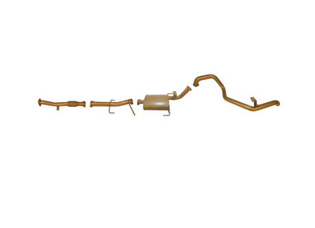 Pacemaker King Brown | Single 2.5" Exhaust System with Muffler | Nissan Patrol GQ LWB 4.2L Diesel & Petrol | KB9505-XXMX