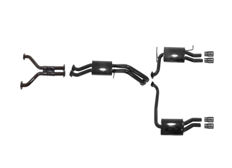 Pacemaker Sport Systems | 3" Cat Back Exhaust Quad Tip | Ford Falcon FG FG-X GT XR8 5.0L 2010–2016 | PP4170-01