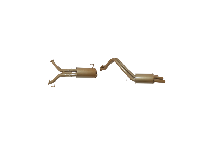 Pacemaker King Brown | Twin 2.5" Cat-Back Exhaust Kit | Toyota Landcruiser 200 Series 4.7L V8 2008-9/2015 | KB12035-XXMR