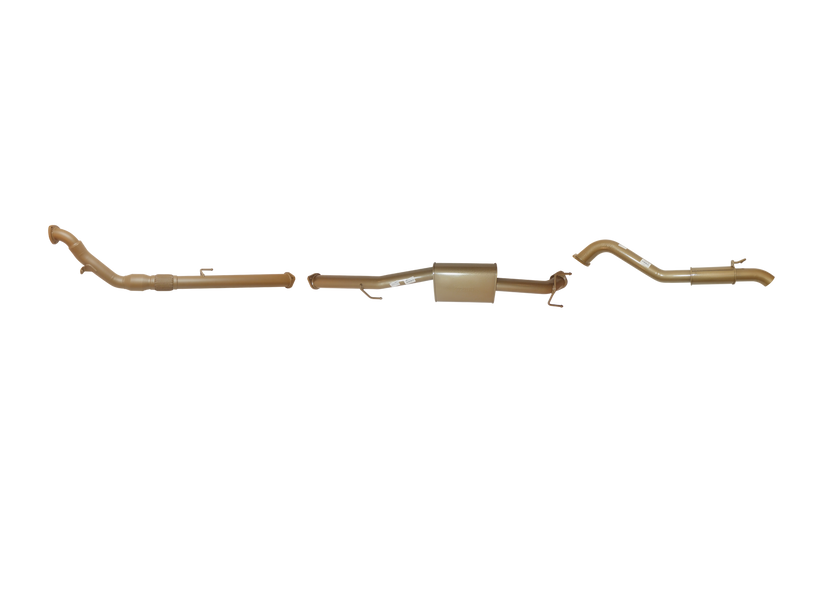 Pacemaker King Brown | Single 3" Exhaust Kit | Toyota Hilux 150 Series 3.0L TD 2005-2015 | KB12110-XCMR