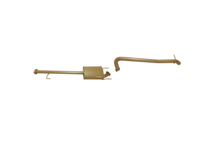 Pacemaker King Brown | Single 2.5" Exhaust Kit | Toyota Hilux 150 Series 4.0L V6 Petrol 2005–09/2015 | KB12115-XXMX