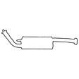 Kia Seltos 2.0L FWD G4NH SUV Rear Muffler (09/2019-08/2022)