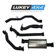 Lukey 4x4 3" Turbo Back Exhaust System with Muffler for Ford Ranger PJ / PK 2006-2011 / Mazda BT-50 UN 2006-2011 - LKY-FRD-PK-PM