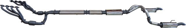 Manta | Twin 3" Full Exhaust System with 1 3/4" Headers | Chevrolet Silverado 1500 6.2L V8 Ute | 2022–2024