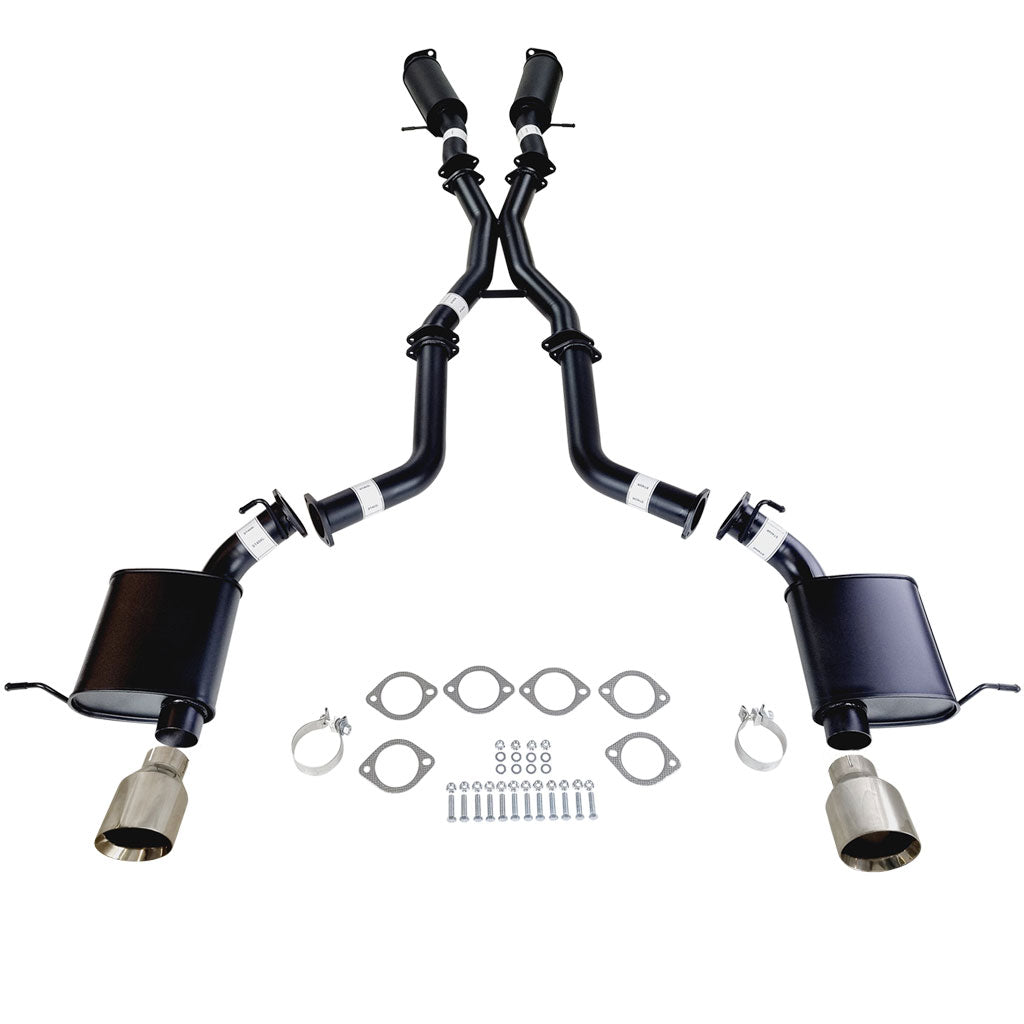 ESA | Twin 3" Cat Back Exhaust | Jeep Grand Cherokee SRT 2012 - 2021 | ST401-404CT