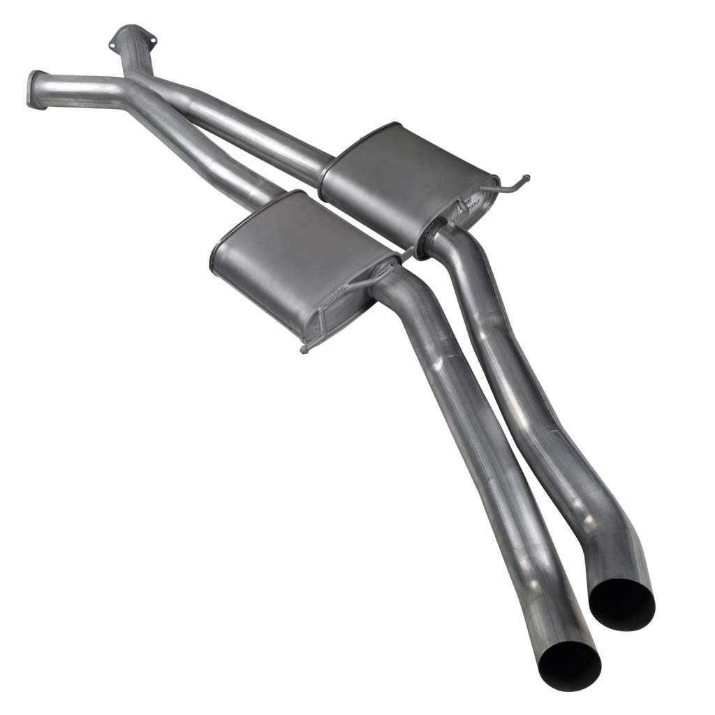 ESA - Holden Commodore VT VX VY VZ V8 Ute Twin 3" Front Exhaust with Muffler