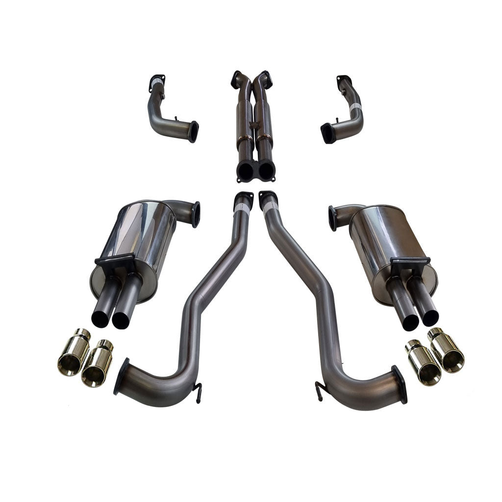 ESA | Twin 3" Cat Back Exhaust | Holden Commodore VE VF 2006-2017 | ST181-184HDXA