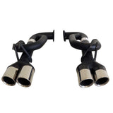 ESA | 2.5" Tailpipe J Pipes & Tips | Holden Commodore VE V6 V8 Sedan Wagon 2006-2013 | 2T0567JPK