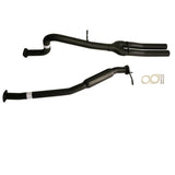 ESA | 2.5" Catback Exhaust Hotdog & Tailpipe | Ford Falcon BA BF 6Cyl Ute | ST247HD-249DTP