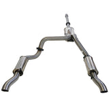 ESA | 3" Twin Stainless Catback Exhaust | Chevrolet Silverado 1500 LTZ Crew Cab Ute | ST700-705SS