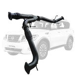 ESA 4X4 - Nissan Y62 Patrol 8cyl 5.6L V8 3 Inch Centre Pipe To Factory Rear Exhaust