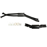ESA | Twin 2.5" Catback Exhaust Front Hotdog Rear Muffler | Holden Commodore VT VX VY VZ V8 & VZ V6 Ute Wagon | ST133HD-134