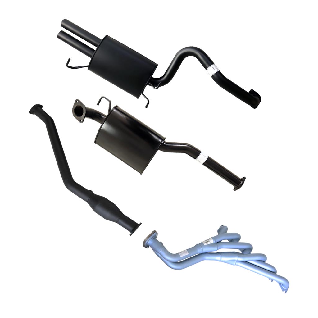 ESA | 2.5" Dual Exhaust Pacemaker Extractor Hiflow Cat | Ford Falcon BA BF XR6 | ST245-246D-PHC