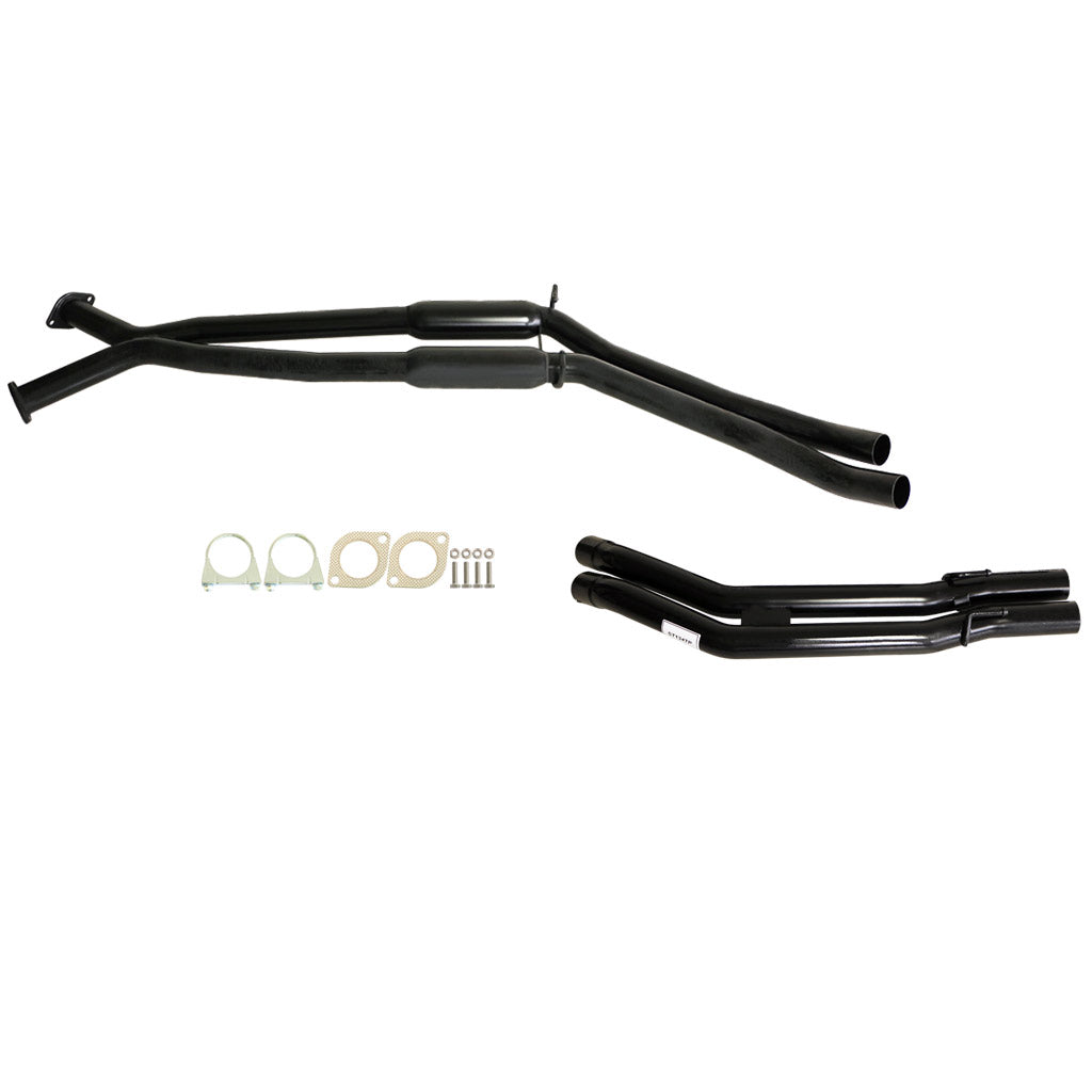 ESA | Twin 2.5" Catback Exhaust Front Hotdog Rear Tailpipes | Holden Commodore VT VX VY VZ V8 & VZ V6 Ute Wagon | ST133HD-134TP