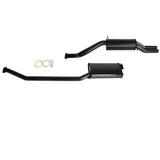 ESA | 2.5" Catback System With Rear Muffler Dual Exit | Ford Falcon AU 6Cyl Ute | ST243-244D