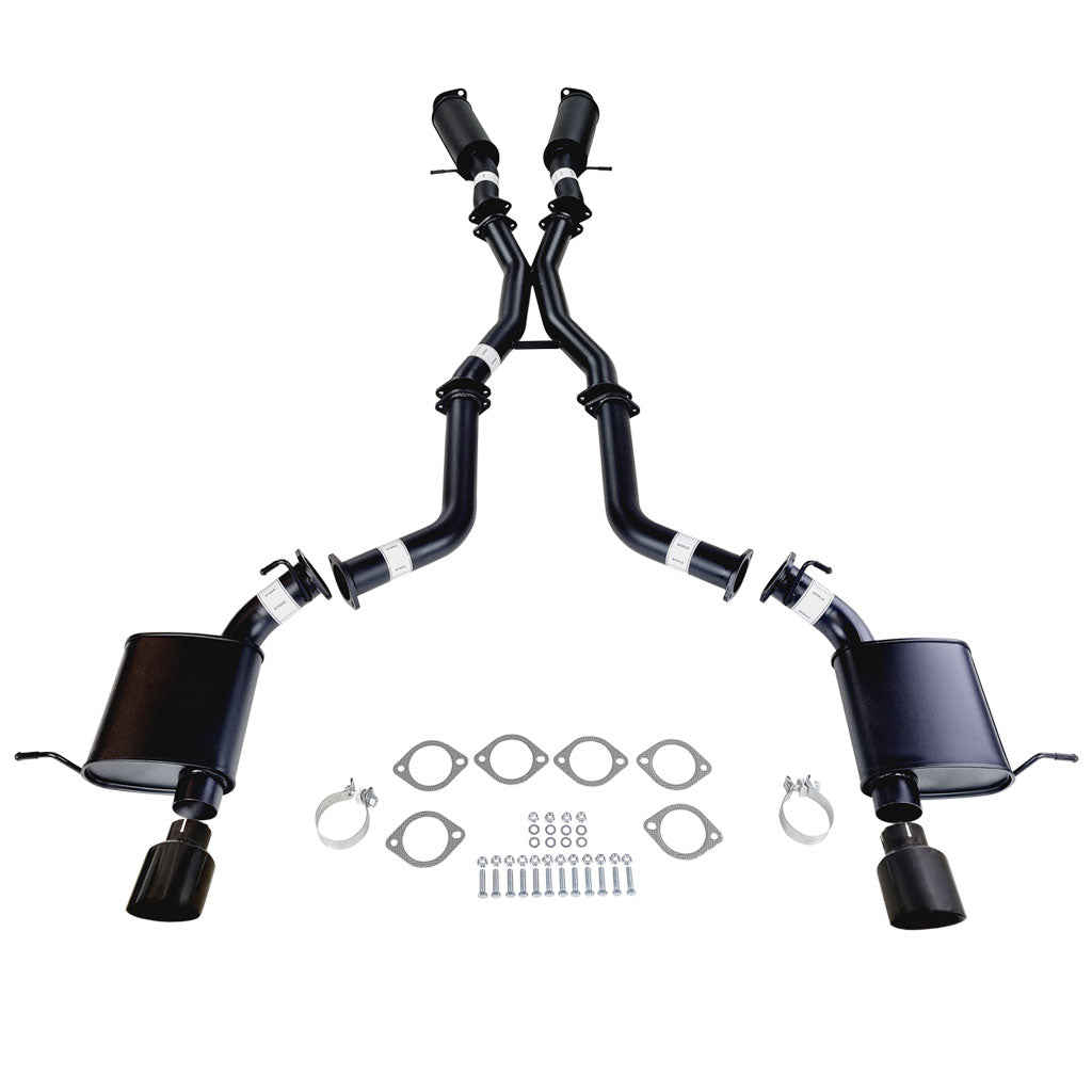 ESA | Twin 3" Cat Back Exhaust | Jeep Grand Cherokee SRT 12-21 | ST401-404BCT