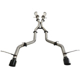 ESA | Stainless Steel Twin 3" Pipe Only Catback Exhaust 4" Black Chrome Tips | Jeep Grand Cherokee SRT 6.4L | ST401-404PO-BCT-SS