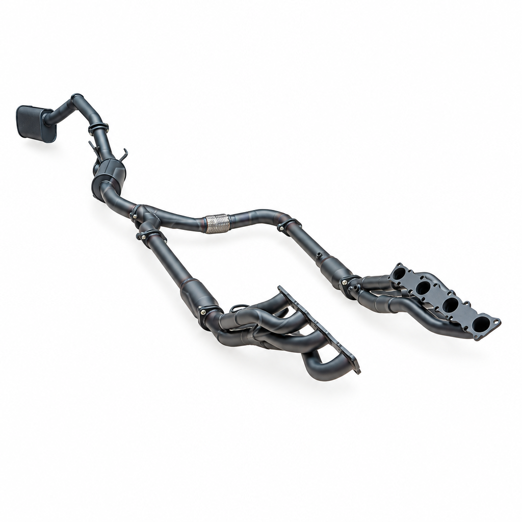 Manta Aluminised Steel 3in Full Exhaust Resonator Nissan Patrol Y62 - MKNI0129