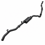 Manta Aluminised Steel 3in Turbo Back Exhaust Muffler No Cat Landcruiser GDJ79 - MKTY0407