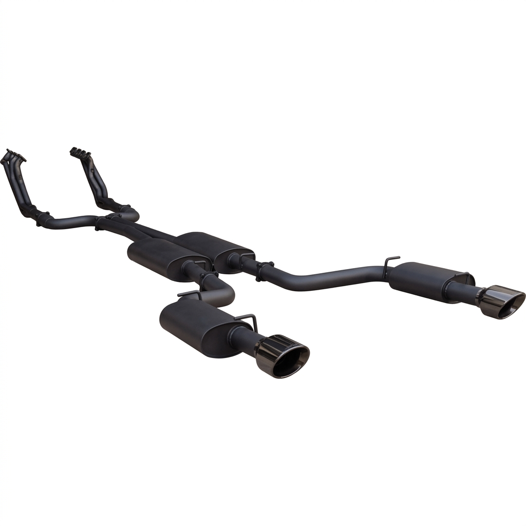Manta Twin 3in Stainless Steel Performance Exhaust System Chrysler 300C_SSMKCH0038