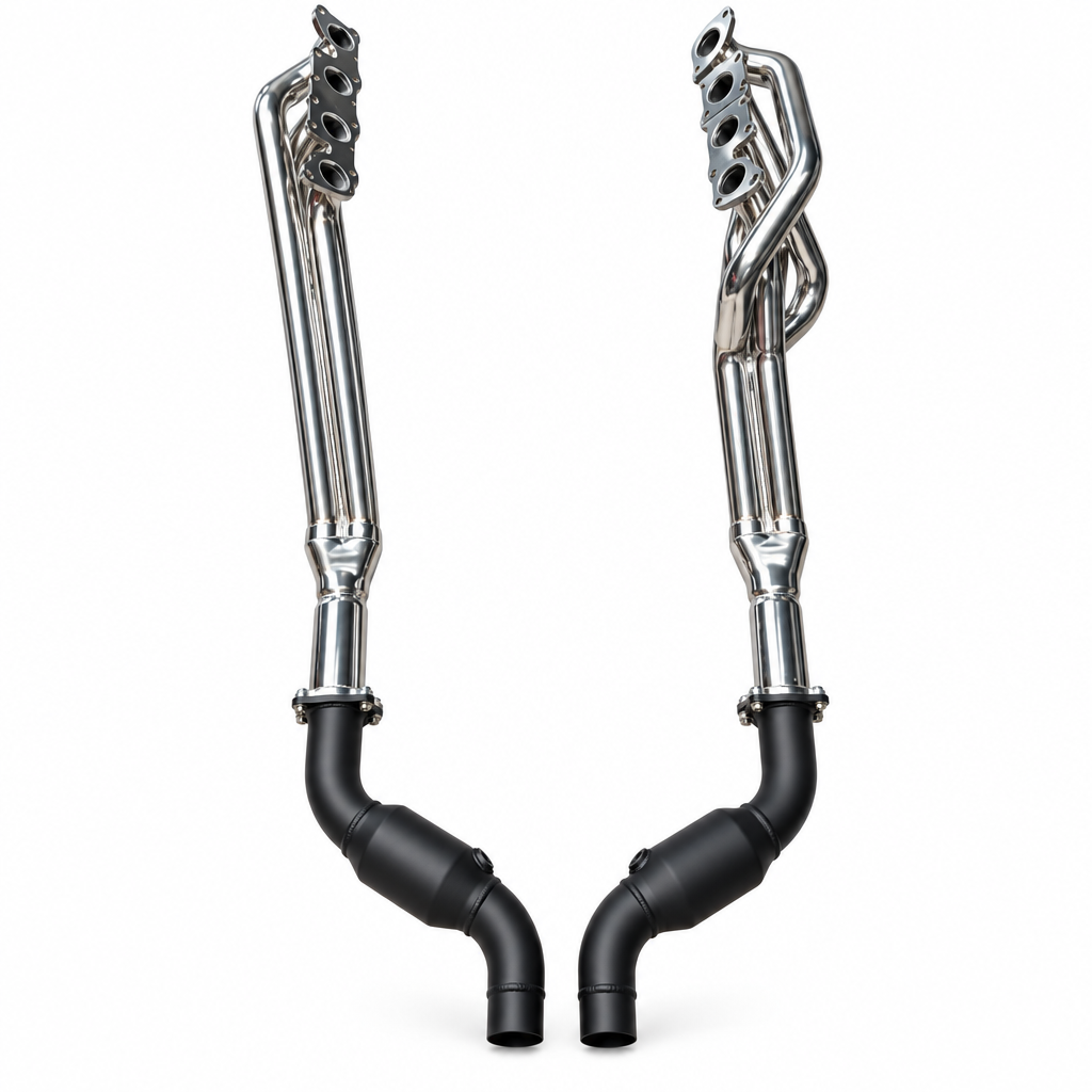 Manta Ford Mustang 5 0L V8 Ceramic Coated Extractors Fastback - SSMKFD0334