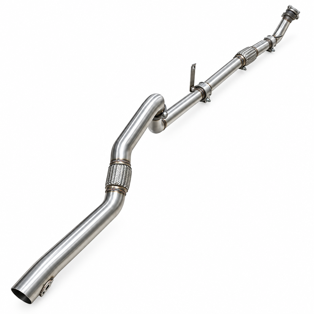 Manta 3in Single Stainless Steel DPF Back Exhaust GWM Cannon - SSMKGW0002