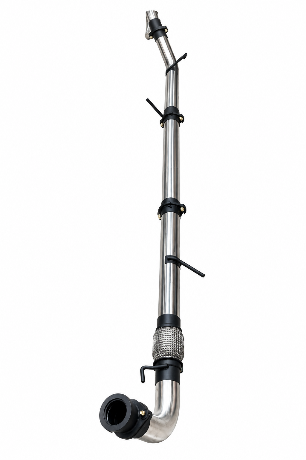 Manta 3in Single Stainless Steel DPF Back Exhaust GWM Cannon SKU : SSMKGW0002