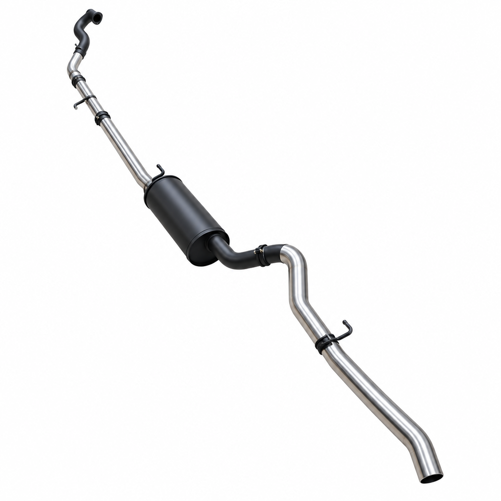 Manta 3in Turbo Back Exhaust System GWM Cannon Ute 2 0L TD - SSMKGW0005