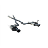 Manta - Jeep Grand Cherokee WK2 5.7L V8 - Twin 3" Cat Back Exhaust System with Black Tips - Hotdog/Muffler