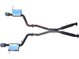 Manta - Jeep Grand Cherokee 2012+ WK2 5.7L - 3" Twin Stainless Cat Back Exhaust System with Chrome Tips - Hotdog/Muffler