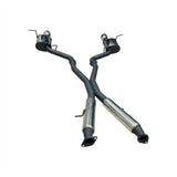 Manta - Jeep Grand Cherokee 2012+ WK2 5.7L - 3" Twin Stainless Cat Back Exhaust System with Chrome Tips - Hotdog/Muffler
