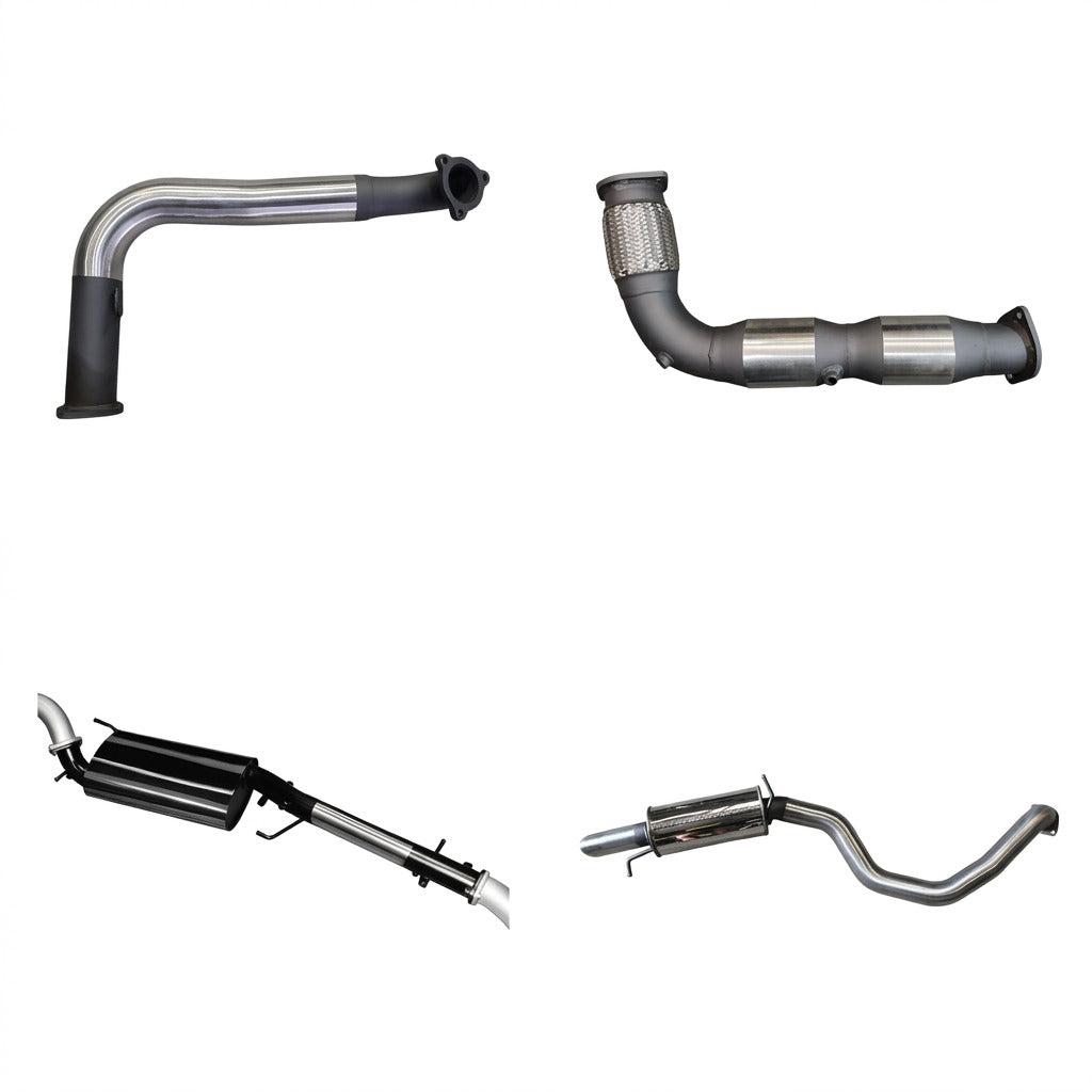 Manta | 3″ Turbo Back Exhaust with Cat | Mitsubishi Pajero NS NX 3.2L Auto Wagon 2006–2008 & 2016–2022