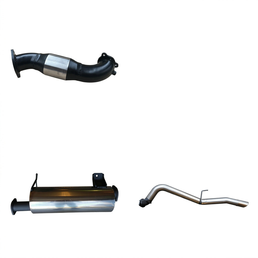 Manta | 3″ Turbo Back Exhaust with Cat & Muffler | Mitsubishi Triton MN 2.5L CRD Auto Ute 2008–2015