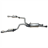 Manta Stainless Steel Exhaust Centre Rear Mufflers 5in Chrome Tips RAM 1500 HO - SSMKRA0027