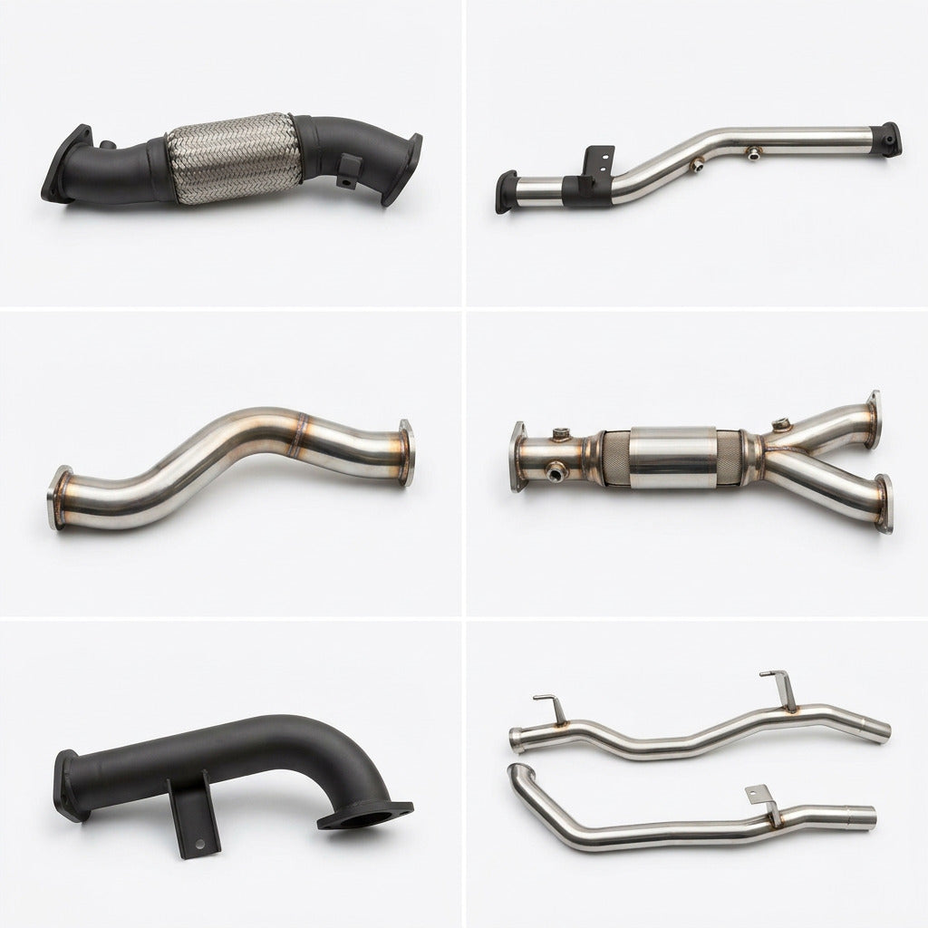 Manta | Dual 3in Turbo Back Exhaust with Hotdog (No Cat) | Toyota Landcruiser VDJ79 V8 Ute 2016–2025