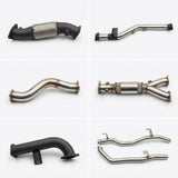 Manta | Dual 3in Turbo Back Exhaust with Hotdog (No Cat) | Toyota Landcruiser VDJ79 V8 Ute 2016–2025