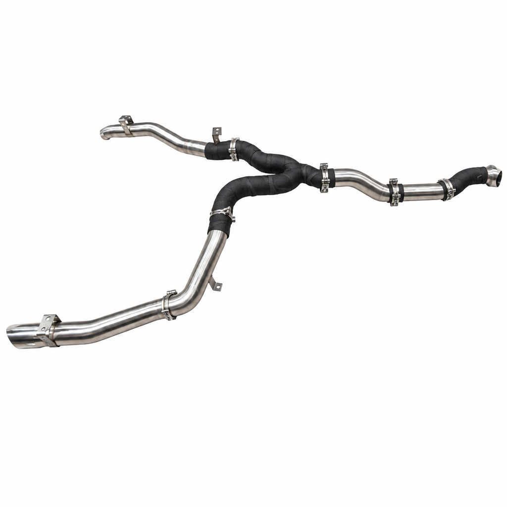 Manta Stainless Steel DPF Back Exhaust Dual Exit LR Landcruiser VDJ79 - SSMKTY0220