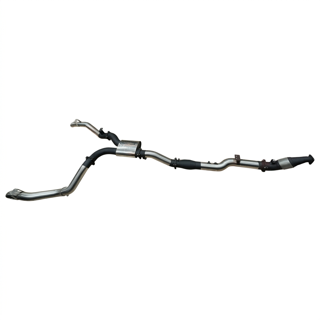 Manta Stainless Steel Exhaust Cat Muffler Exit LR Landcruiser VDJ79 - SSMKTY0221
