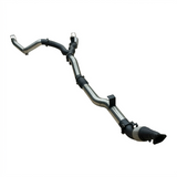 Manta Toyota Landcruiser 79 Series 4 5L V8 TD Straight Pipe Dual Exhaust - SSMKTY0226