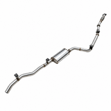 Manta 3in Single Stainless Steel Exhaust Landcruiser 79 Series - SSMKTY0407