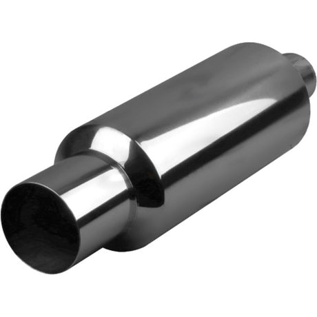 Redback - 63mm Straight Cut Tip 560mm Round Stainless Steel Exhaust Cannon SSRB06
