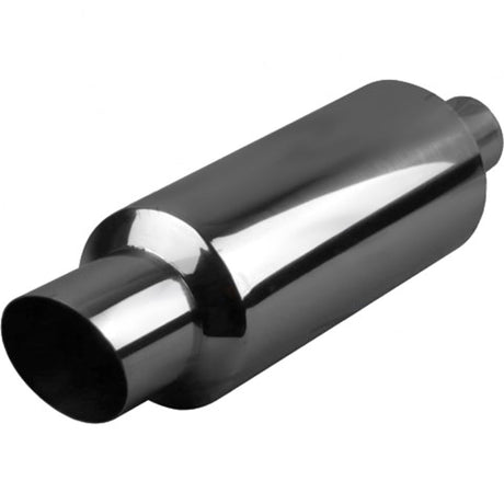 Redback - 2" Exhaust Cannon Angle Cut Tip Centre/Rear 14"x6" Round 304 Stainless