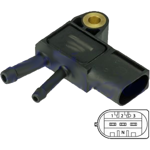 Delphi - Pressure Sensor Mercedes-Benz, Smart