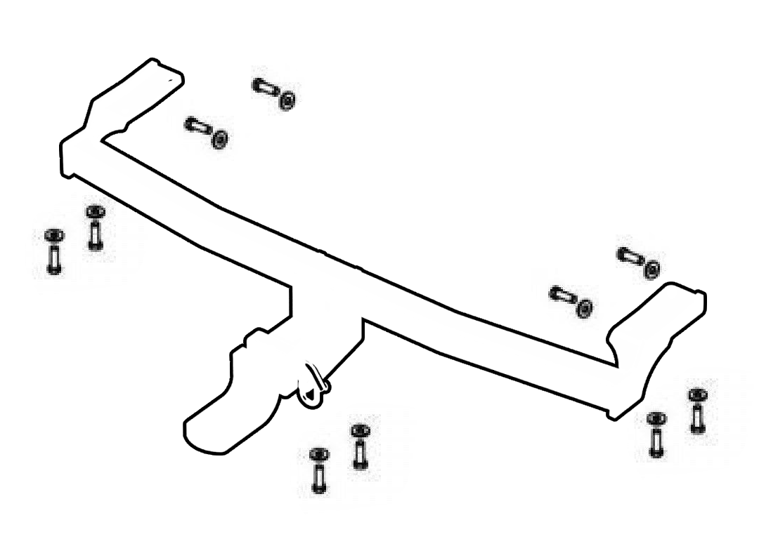 Trailboss - Towbar Suited For Toyota Hilux Cab Chassis 2WD/4WD (1979 - 1997)