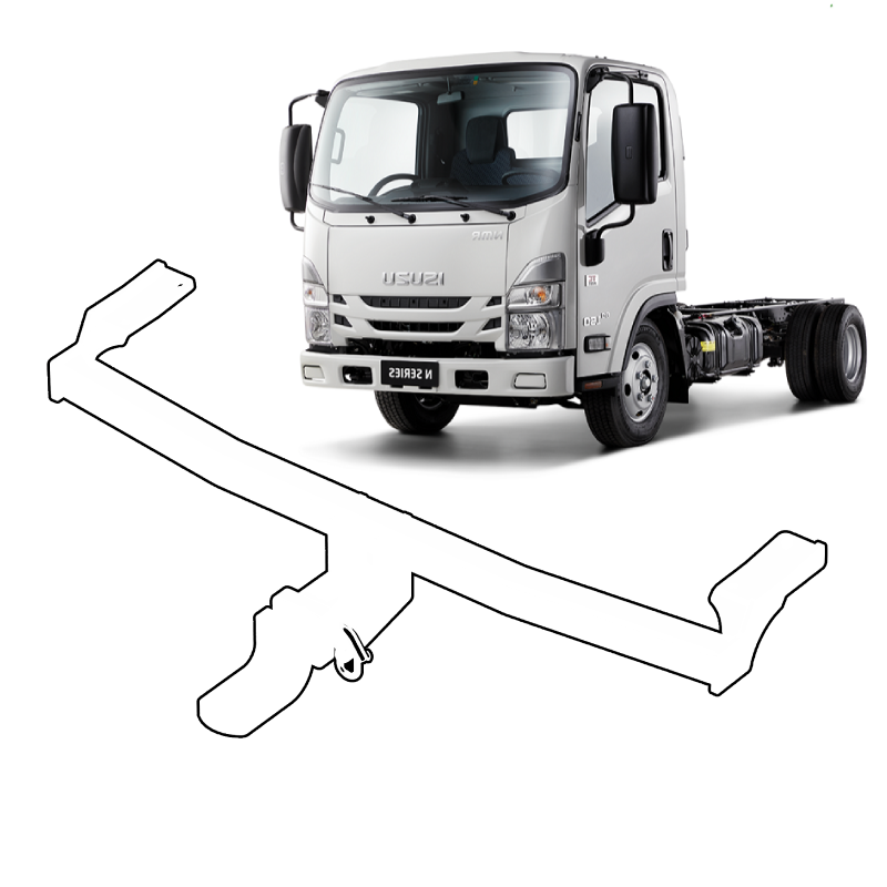 BTA | Heavy Duty Towbar | Isuzu N-Series 2WD Truck 1988–On | UT05H